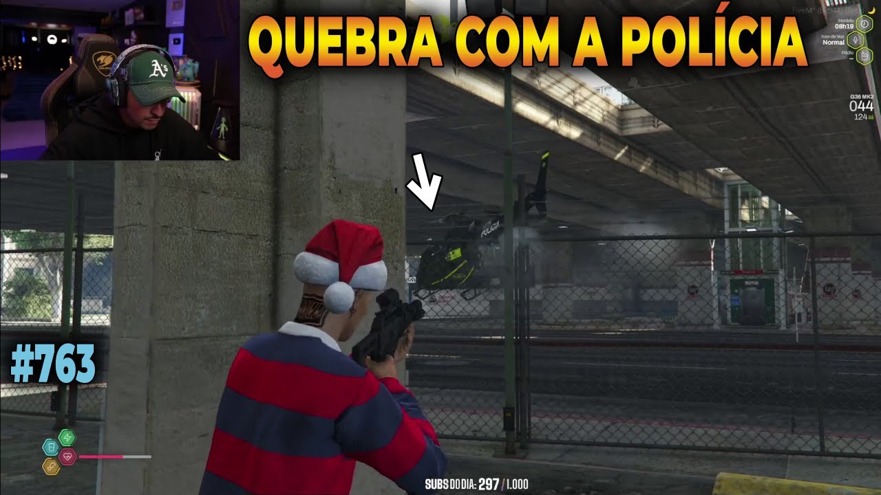 POLICIA TENTOU PEGAR O CONNOR E ELE FEZ ISSO!  #763