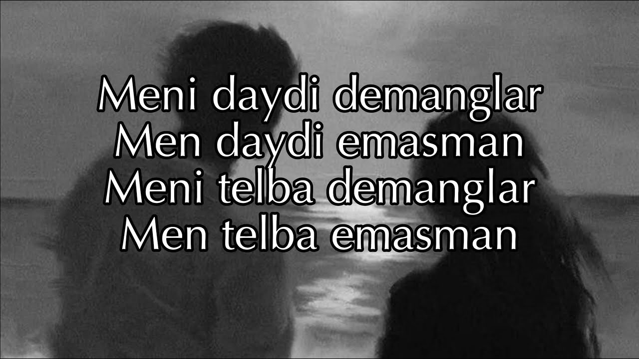 G'aybulla Tursunov - DAYDI (Lyrics video) #tekst #karaoke 