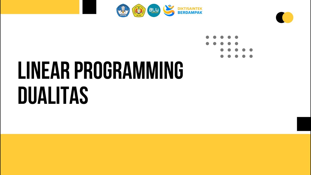 Linear Programming 