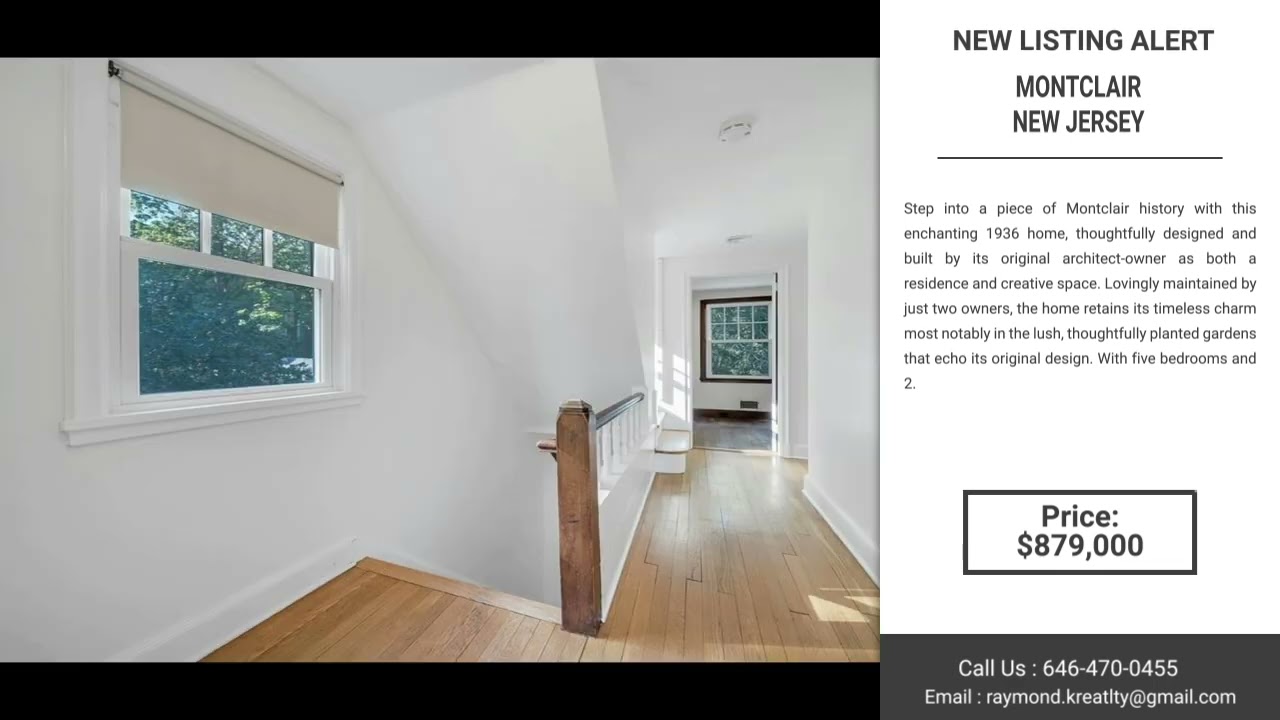 🏡 New Listing Alert: 1. Montclair real estate 2. Historic home for sale 3. Enchanting residential...