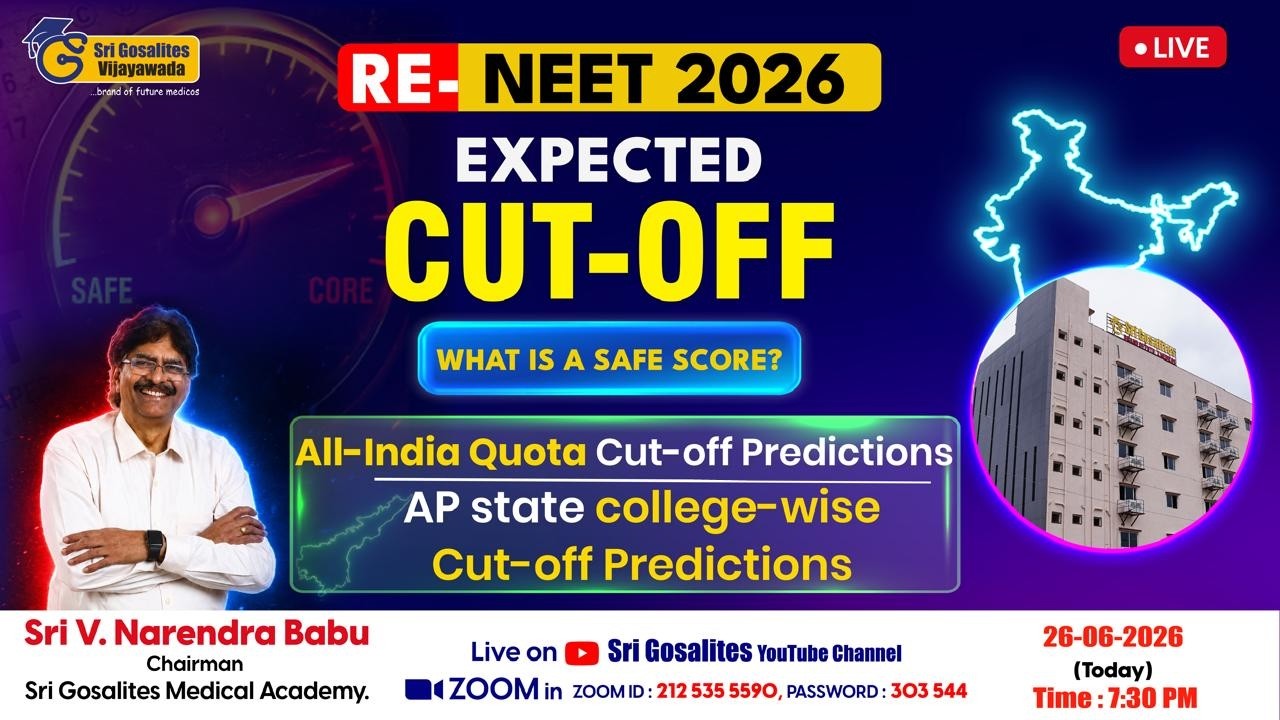 RE - NEET 2026 EXPECTED CUT - OFF [ WHAT IS A SAFE SCORE ]