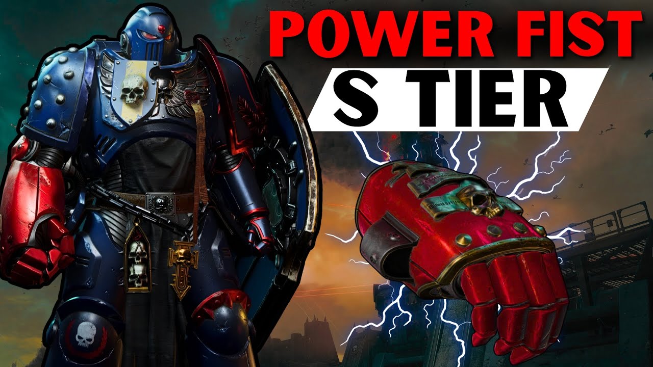 45% Shield Bash BUFFED Power Fist Bulwark Build is DEVASTATING in Patch 8.1 - Space Marine 2
