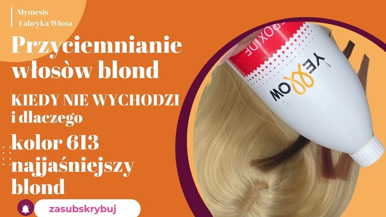 Jak przyciemnić włosy blond ⭐️ dlaczego nie wychodzi przyciemnianie ⭐️ tonowanie topera 613