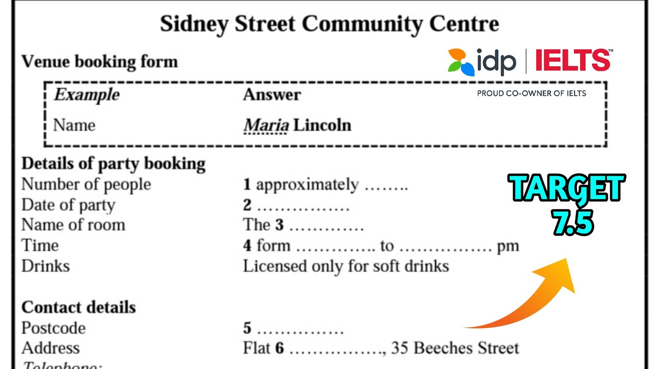 Sidney Street Community Centre Ielts Listening || 2022 Edition || Ielts Listening Actual Test ✅