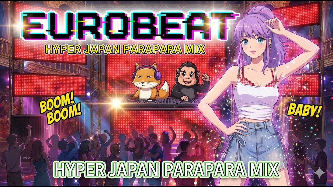 【ユーロビート】EUROBEAT DJ Kenichi Hyper Japan ParaPara Mix【パラパラ】