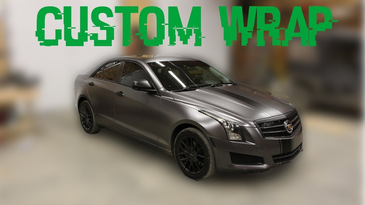 Custom Wrapped Cadillac ATS