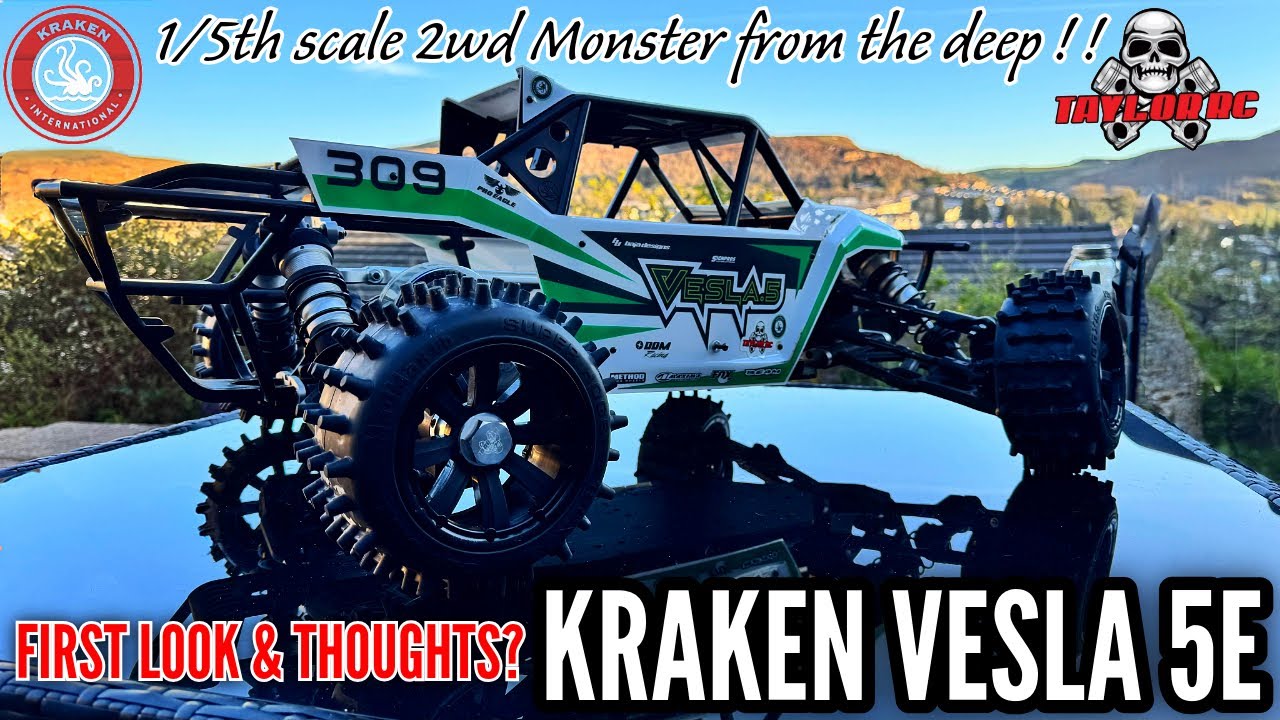 Kraken Vesla 5E First Look – 1/5 Scale Monster That’s Built to SHRED!