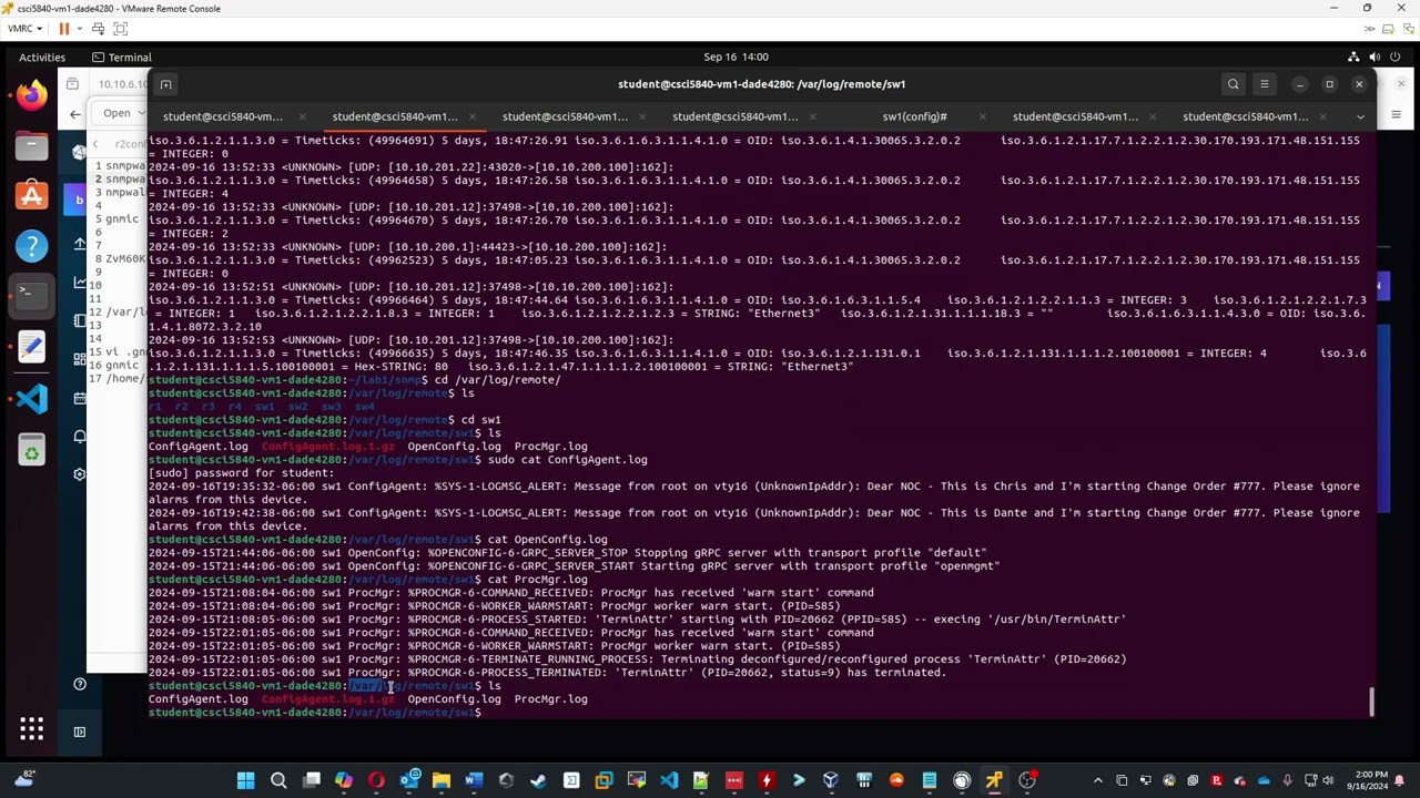 Configuring syslog on Arista cEOS