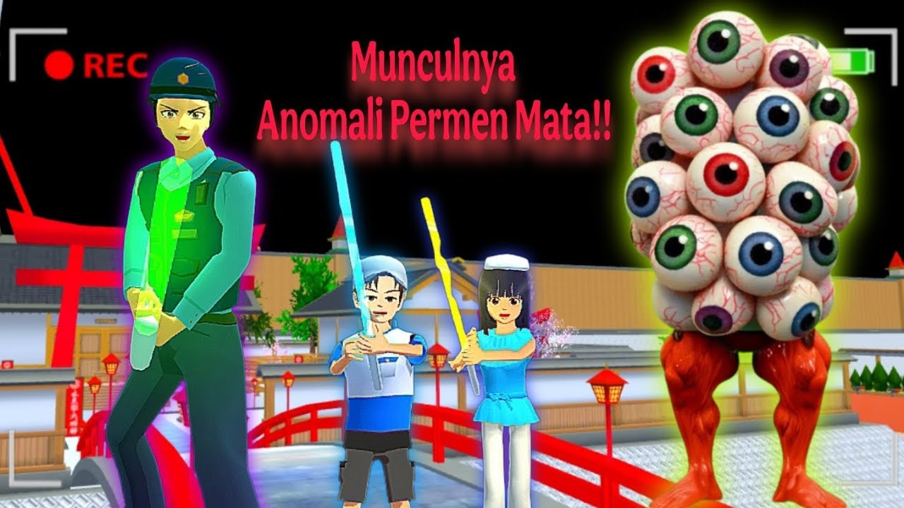 NGERI! Mata Yuta hampir c0pot karna Anomali Permen Mata! | #sakuraschoolsimulator 