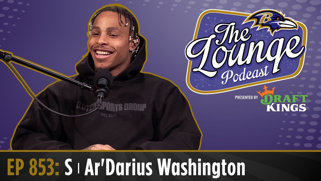 Ar'Darius Washington Joins The Lounge | Baltimore Ravens