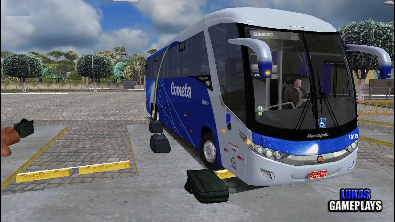🔴[OMSI 2] Marcopolo G7 1200 O500RSD Bluetec 5 Volante G27 - Mapa Brasil Viagem
