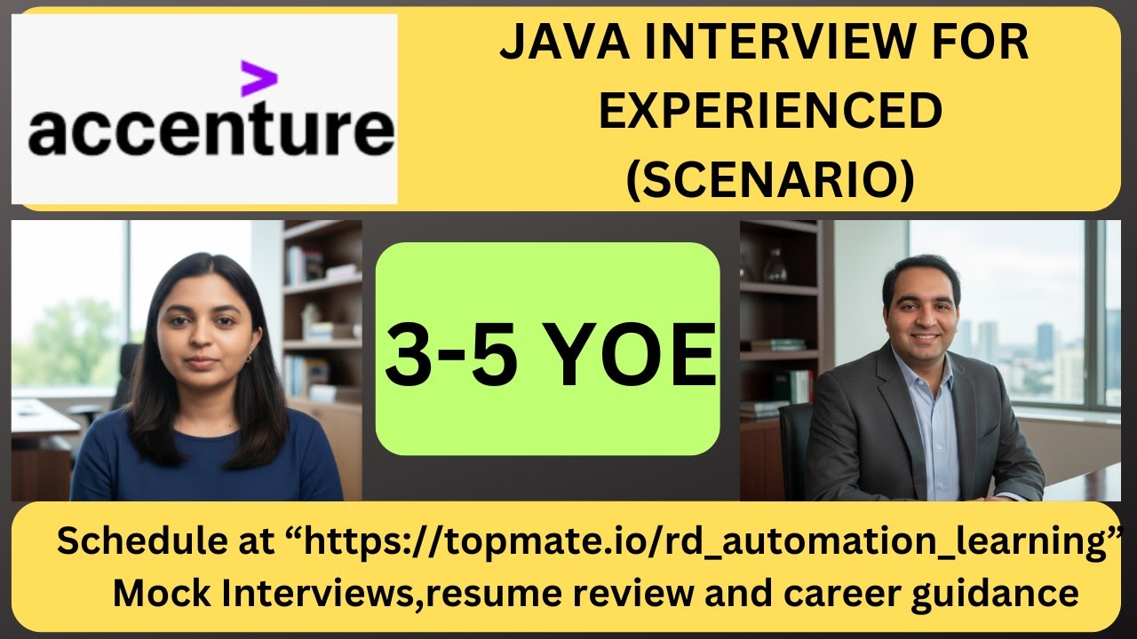 Accenture Java Interview Questions | Core Java Interview Questions