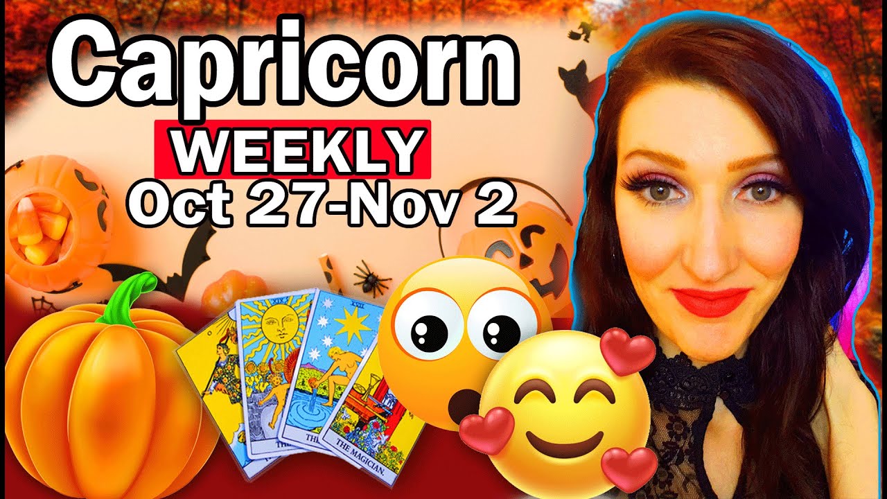 CAPRICORN YOU DIDN'T SEE THIS COMING! OMG! WHAAT! OCT 27 TO NOV 2