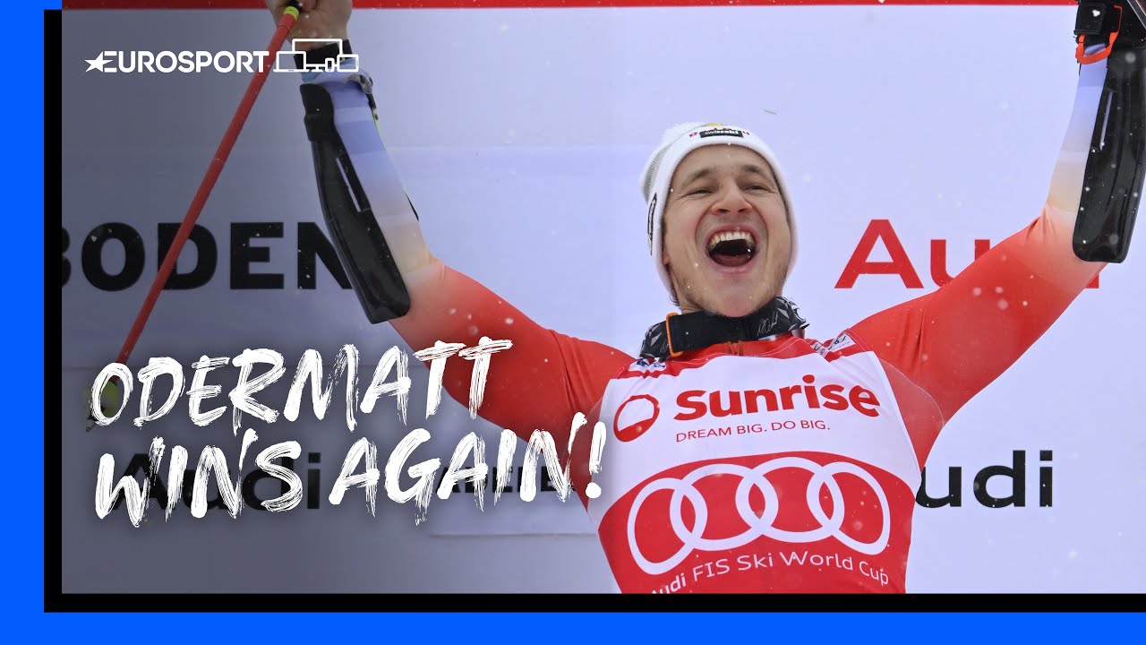 Marco Odermatt DOMINATES in the fog! 💪🌫️ | Giant Slalom | Alpine Skiing World Cup | Highlights