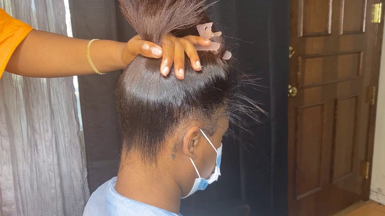 DETAILED SLEEK BRAID PONYTAIL | FOR THICK HAIR!