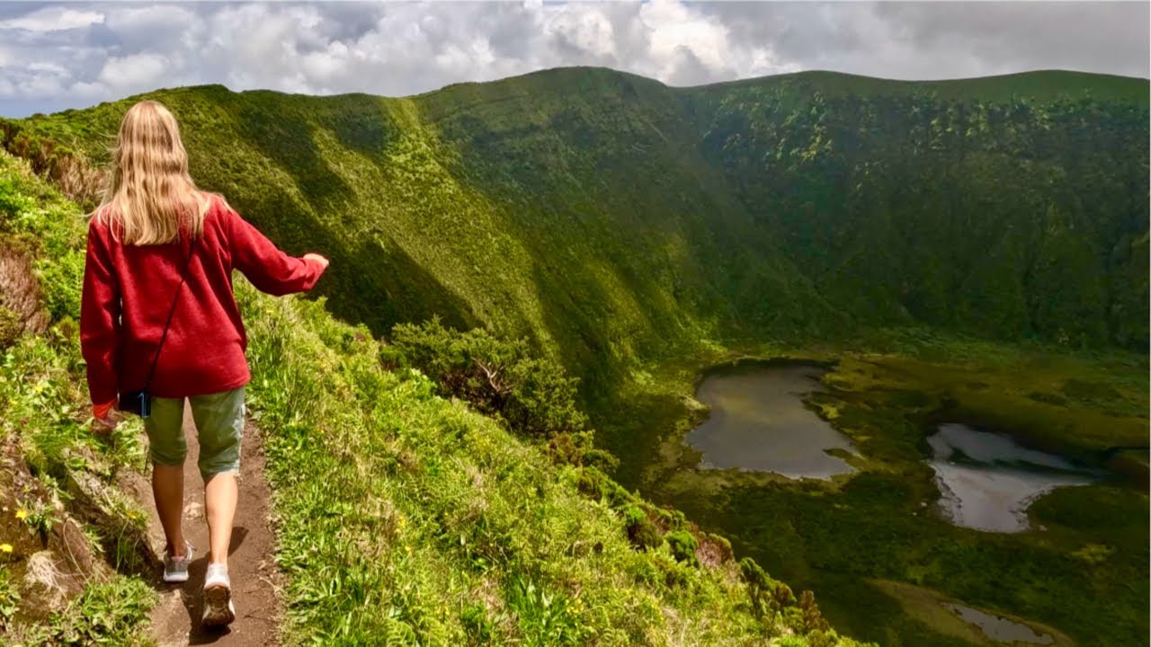 HIKING IN A VOLCANO
