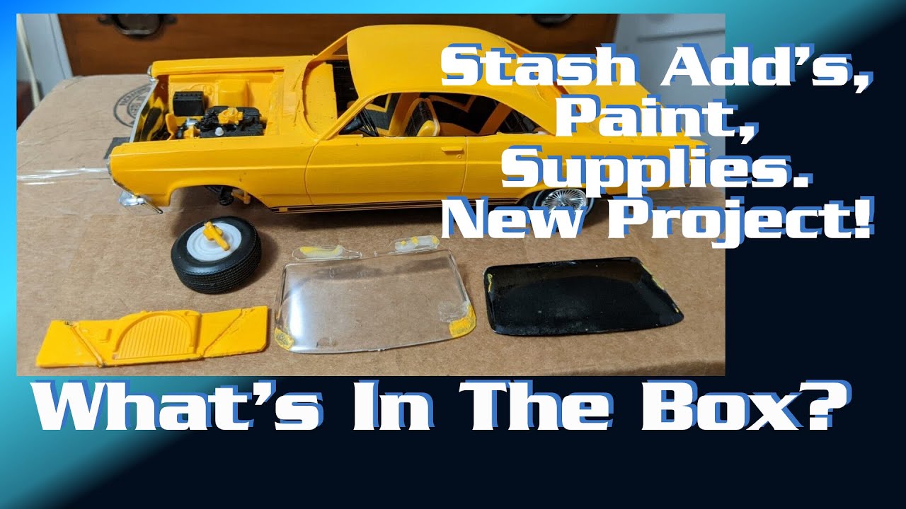 AMT 1966 FORD FAIRLANE GT/GTA MODEL FOR PARTS #modelbuilding #modelcar #scratchbuild