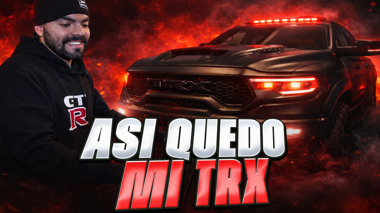 LE HICE UN WRAP NEGRO A MI TRX... ¡QUEDÓ BRUTAL! | ADRIANO ZENDEJAS | MAESTRO SHIFU