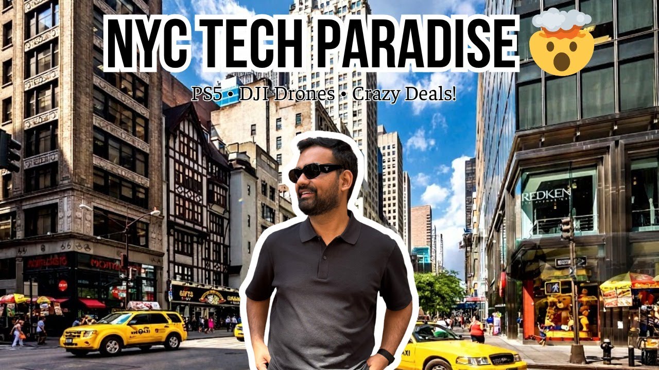NYC&rsquo;s Secret Tech Heaven! Best Buy & DJI Store 5th Ave &ndash; PS5, Drones, & Gadgets at INSANE Prices