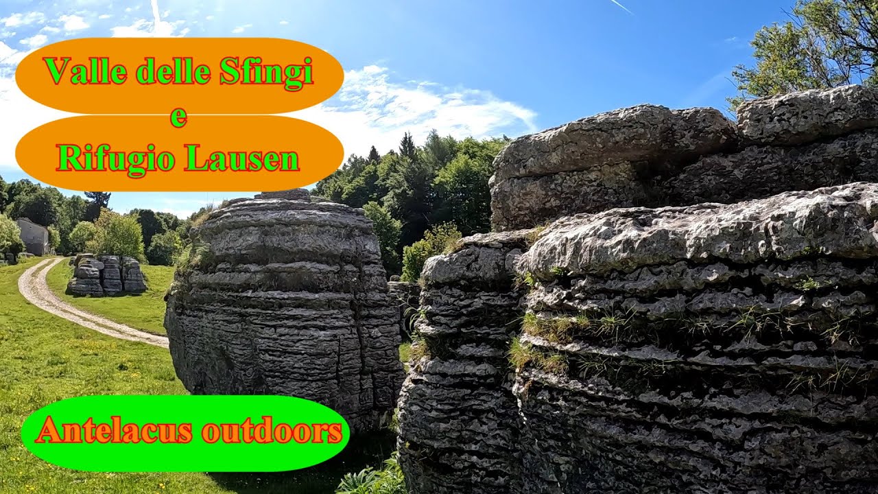 Valle delle Sfingi e Rifugio Lausen - Monti Lessini da Camposilvano (VR), un giro super panoramico!