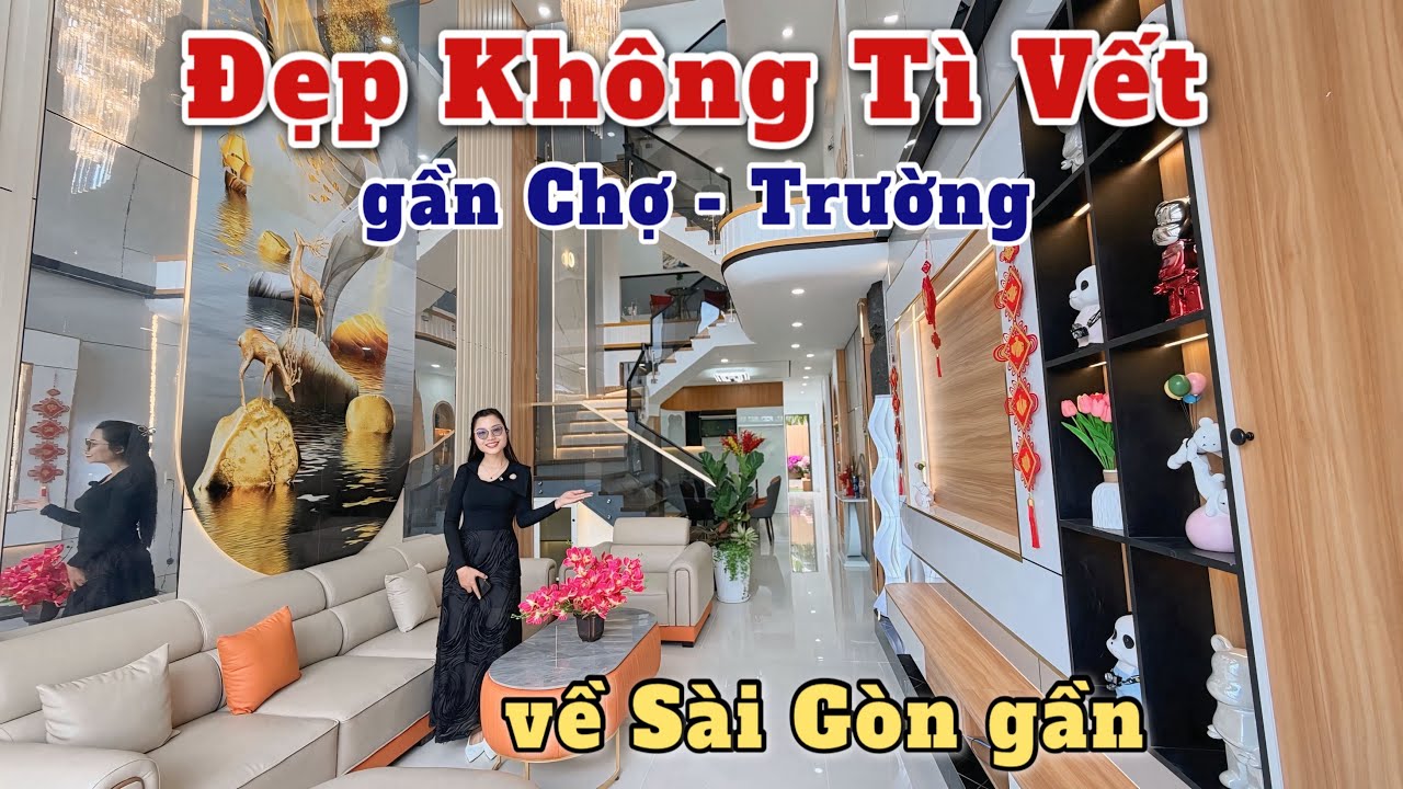 NHÀ ĐẸP MỌI GÓC NHÌN XÂY DỰNG CHỈN CHỦ🥹Mặt tiền đường thông gần Chợ Trường Học các cấp