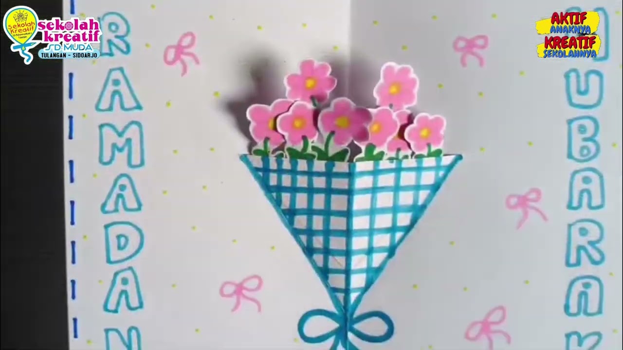 Ramadhan Series: Membuat Karya Zentangle Art & Pop Up Card