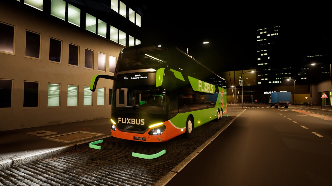 Fernbus Simulator - Real Flixbus Route - Brussels to Berlin