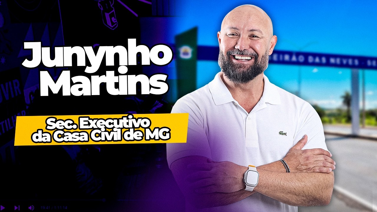 Junynho Martins: De Neves ao Governo de Minas | Podcast do Claudi&atilde;o #27