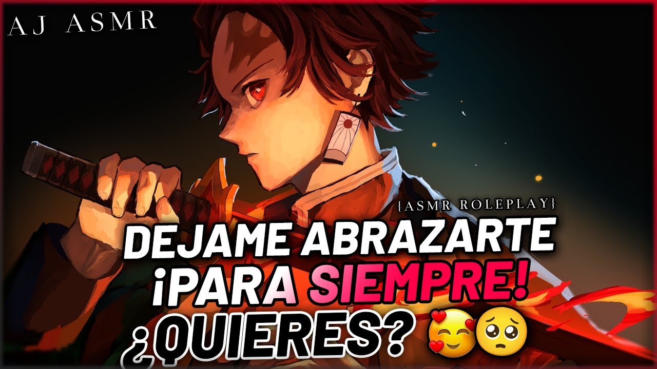 ASMR | TANJIRO TE ABRAZA PARA SIEMPRE 💞 | ASMR Roleplay | Tanjiro ASMR | ASMR Anime Español