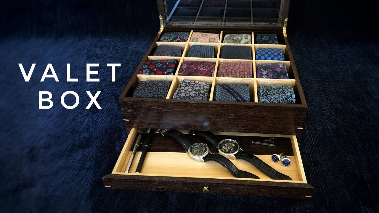 Making A Gentleman’s Valet Box