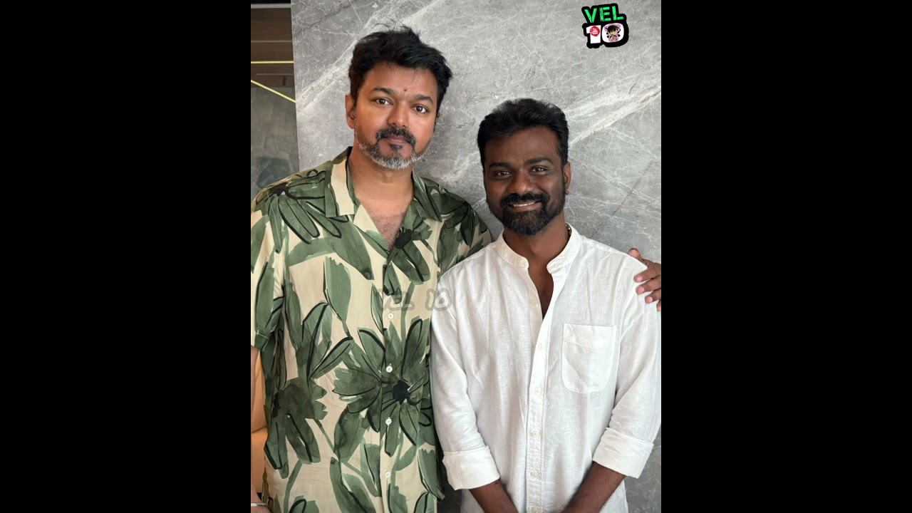 😇Thalapathivijay❤️ Meet Amaran director Rajkumar Periya Swamy 💥#rajkumarperiyasamy #thalapathyvijay