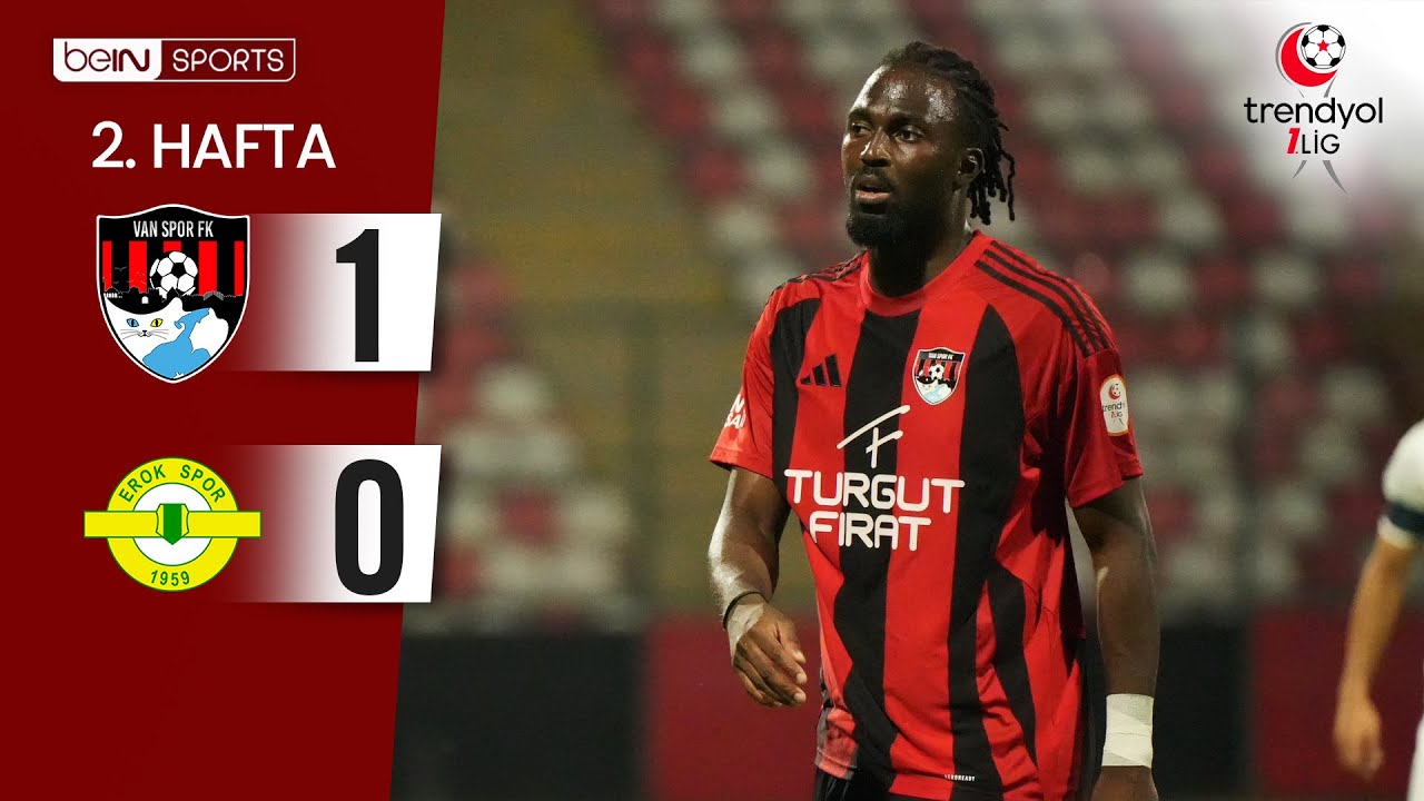 Vanspor FK (1-0) Esenler Erokspor | 2. Hafta Maç ÖZETİ | Trendyol 1. Lig - 2025/26