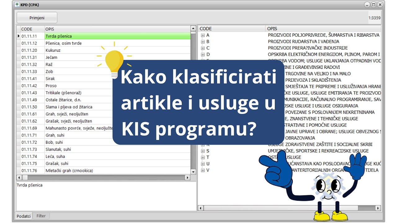 Priprema za fiskalizaciju 2.0 - unos KPD
