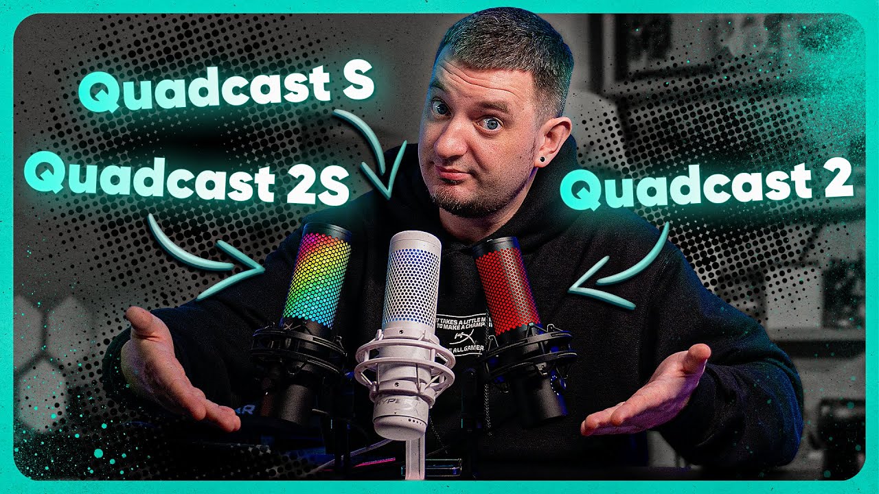 Чи почуєте різницю? Огляд HyperX Quadcast 2 та HyperX Quadcast 2S!