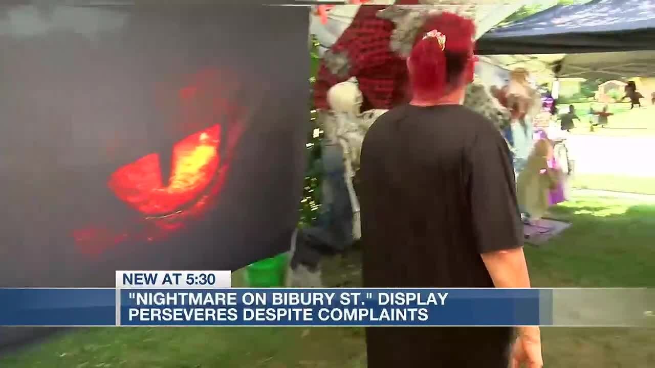 Fairfield woman's Halloween display getting complaints
