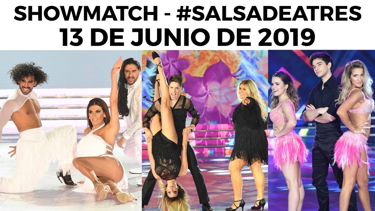 Showmatch - Programa 13/06/19 - #SalsaDeTres -Invitados Ariel Puchetta, More Rial y Sole Fandiño