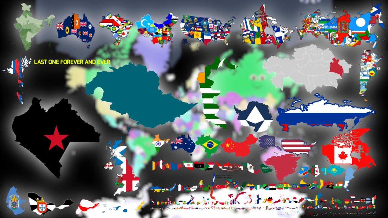 Countries and whatever abc order. | BUT its kids learning tube clips of the countries lofae