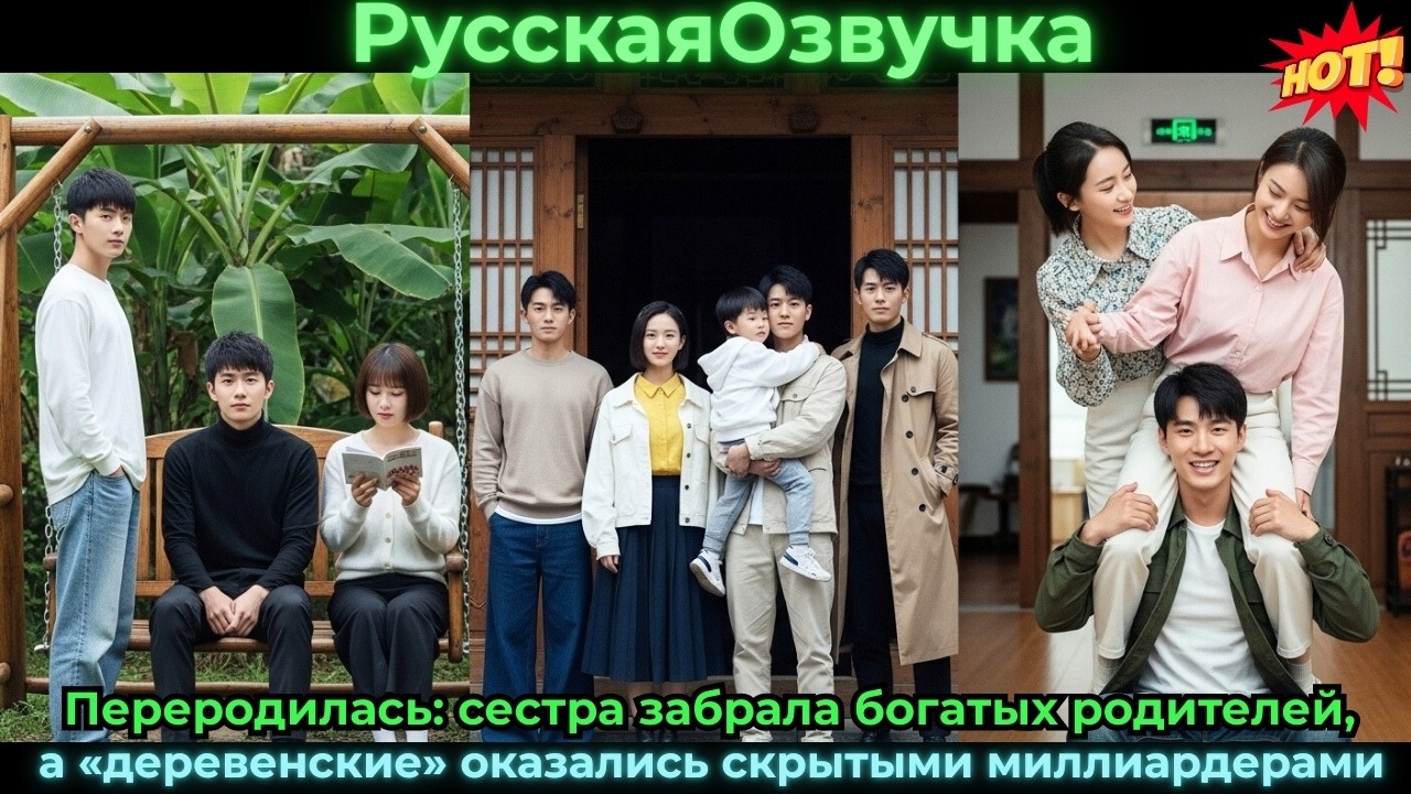 Переродилась: сестра забрала богатых родителей, а «деревенские» оказались скрытыми миллиардерами