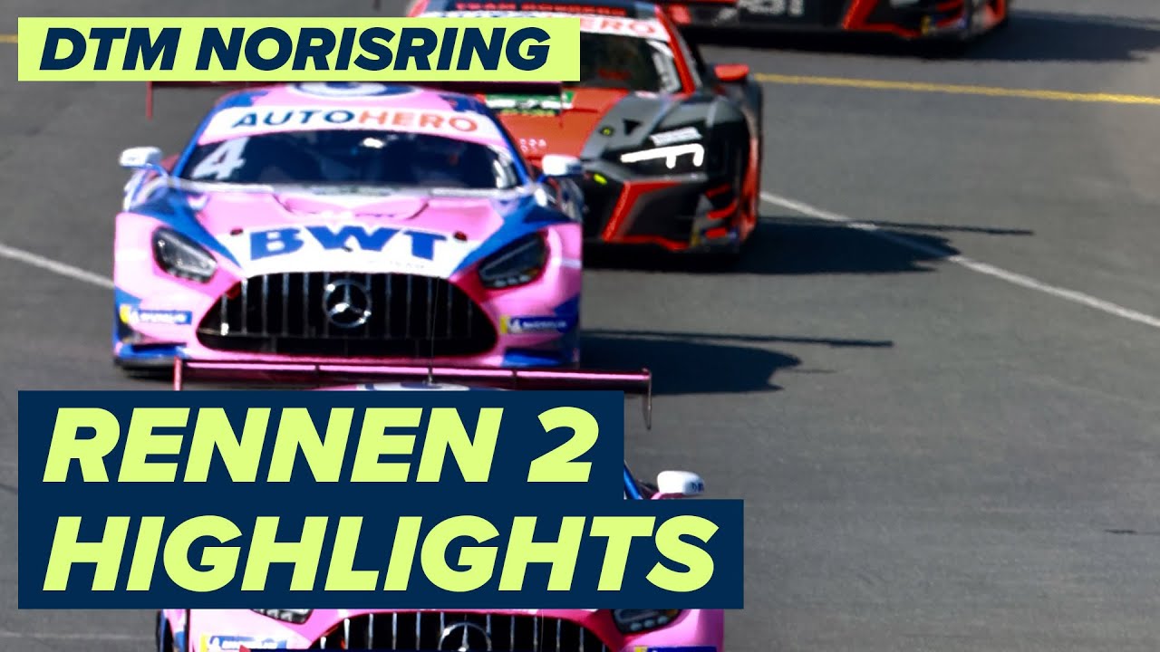 DAS ist der neue DTM Champion | Norisring DTM Rennen 2 | Highlights