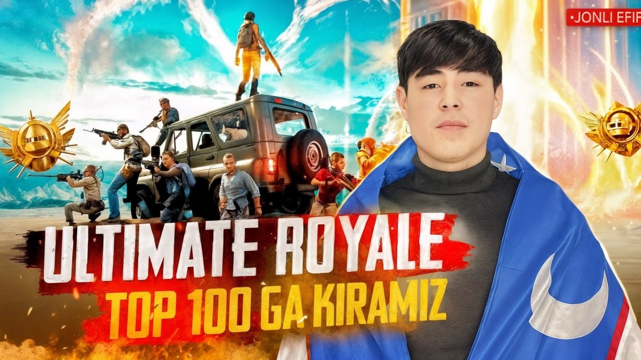 ULTIMATE ROYALE RANK KUTARAMIZ QULAB QUVATLAB TURAMIZ  30K SooN 🥳#pubgmobile #live #pubgshorts