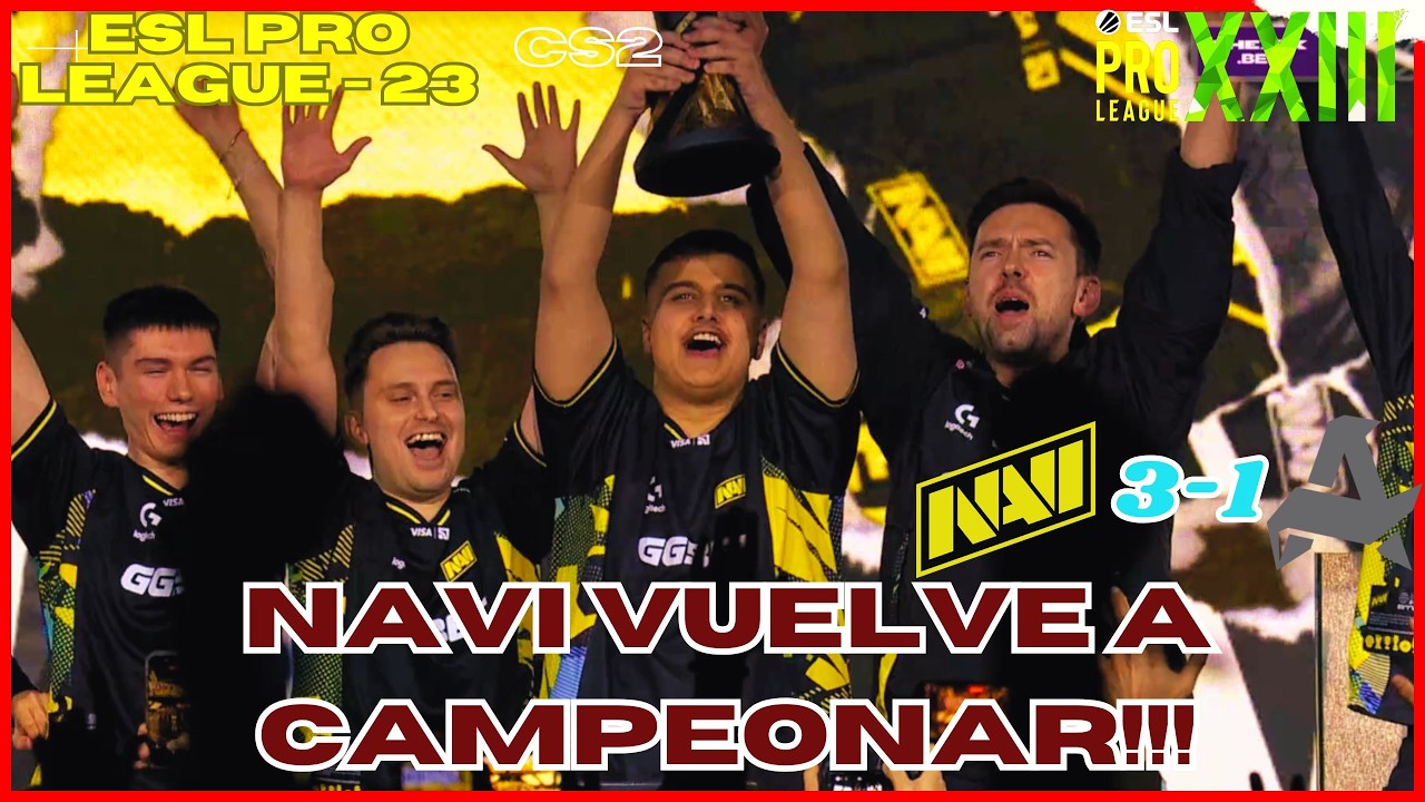 NATUS VINCERE VUELVE a la VICTORIA!! - ESL PRO LEAGUE 23 (CS2) #cs2