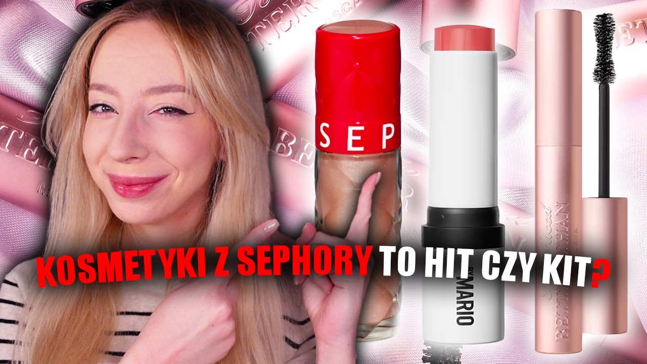 NAJDROŻSZY TUSZ JAKI MIAŁAM! | TEST KOSMETYK&Oacute;W Z SEPHORY | TOO FACED | MAKEUP BY MARIO