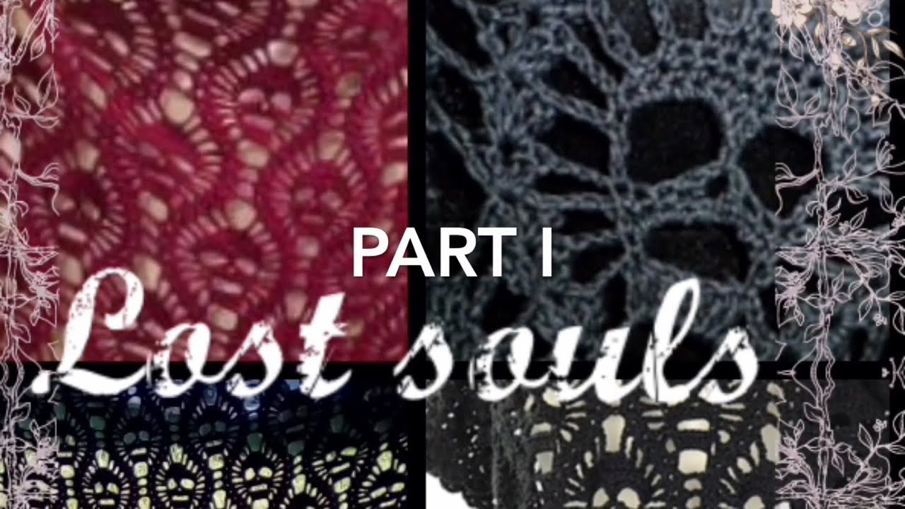 Halloween crochet Lost Souls Shawl Part 1