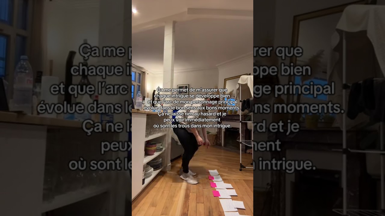 Je teste une nouvelle m&eacute;thode pour planifier mon roman