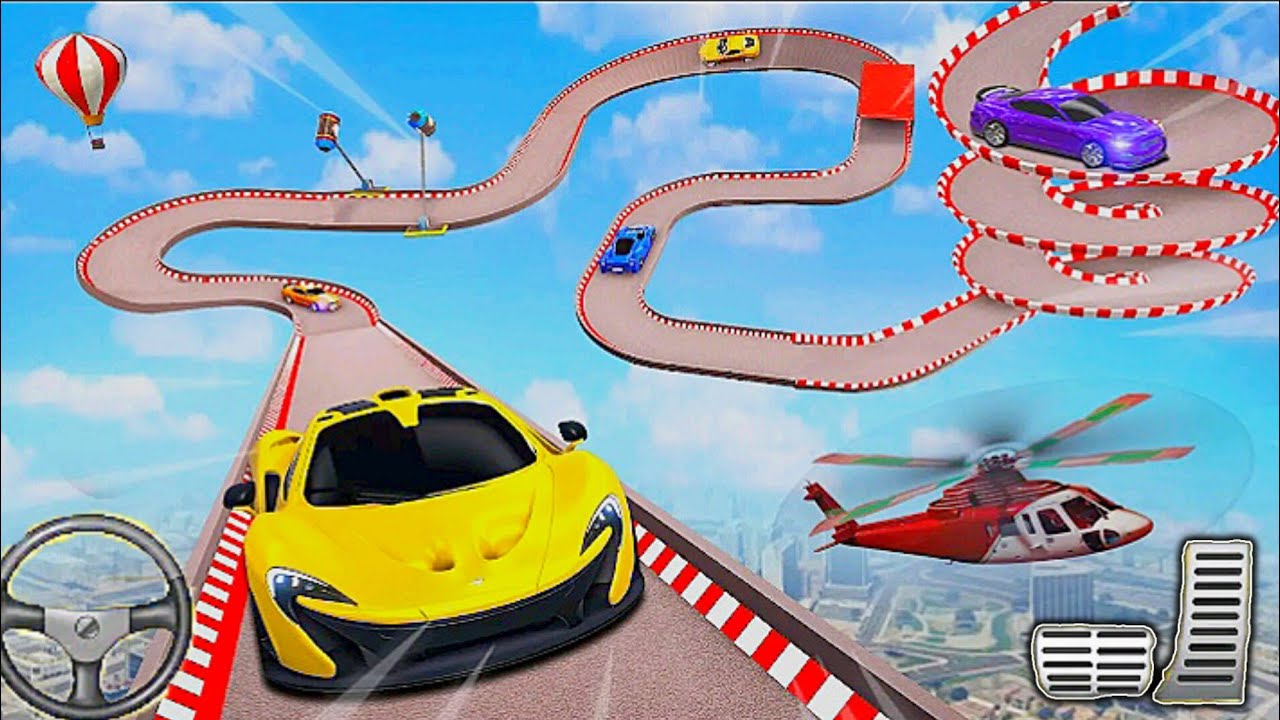 Ultimate super car racing 3D - Extreme Car stunt - part 2.
