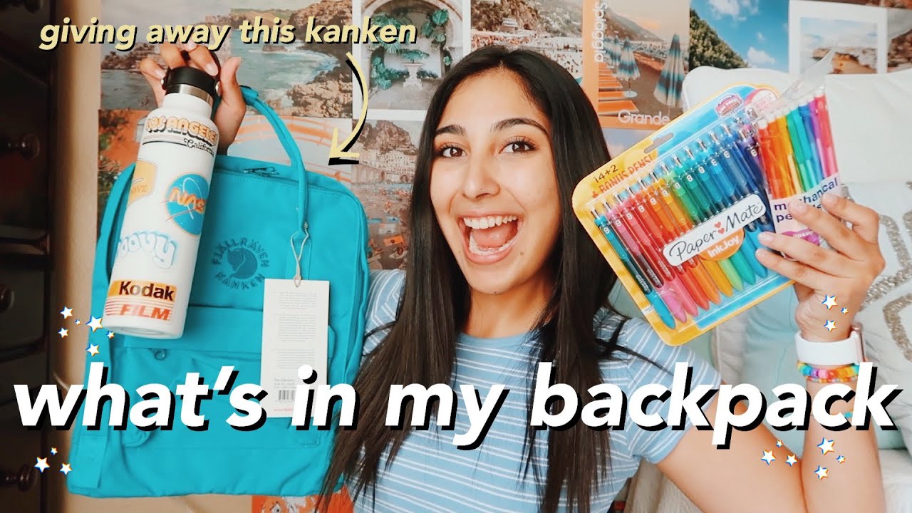 what's in my backpack + school supplies haul 2019 ||  KANKEN GIVEAWAY