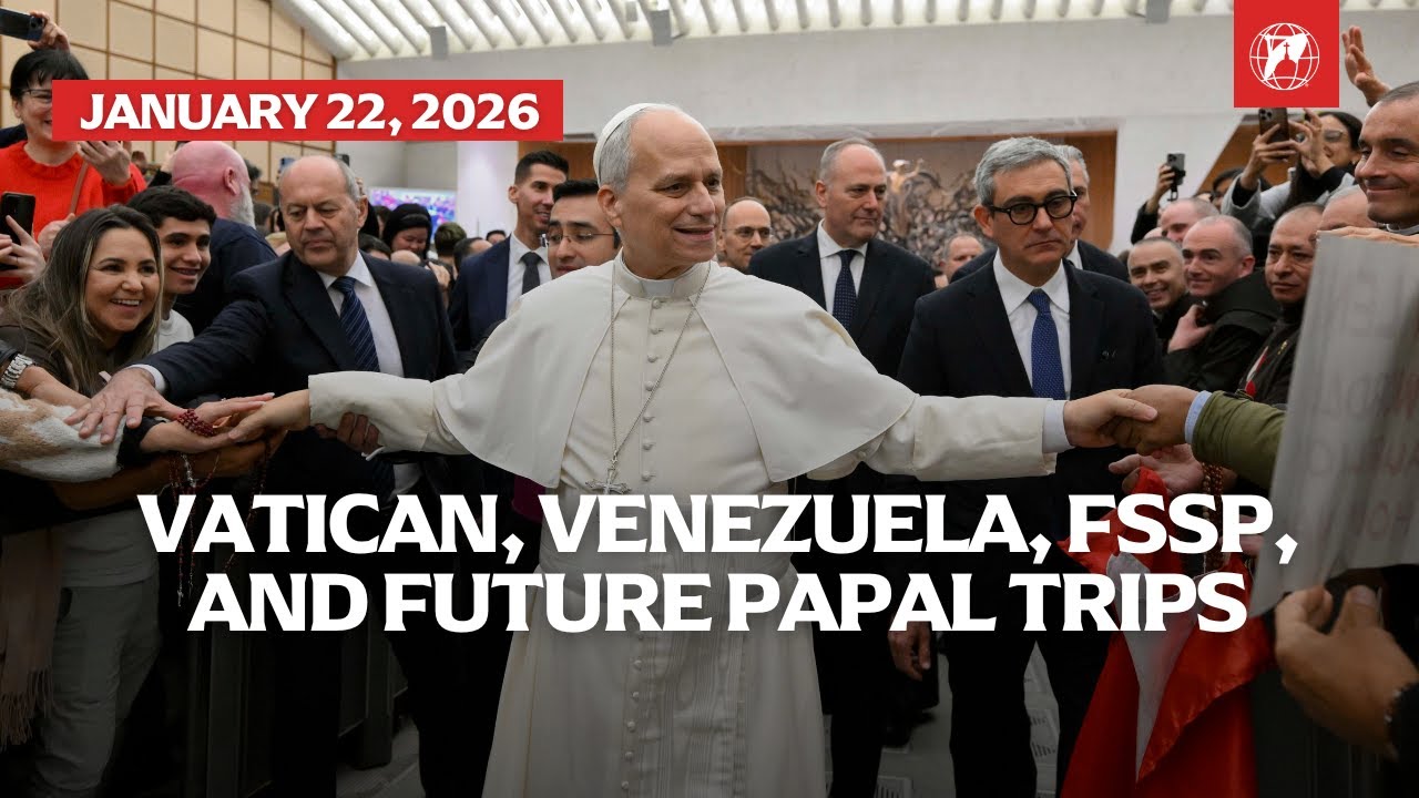 Vatican confirmed mediation in Venezuela and Pope Leo meets with FSSP Superiors | EWTN Vaticano