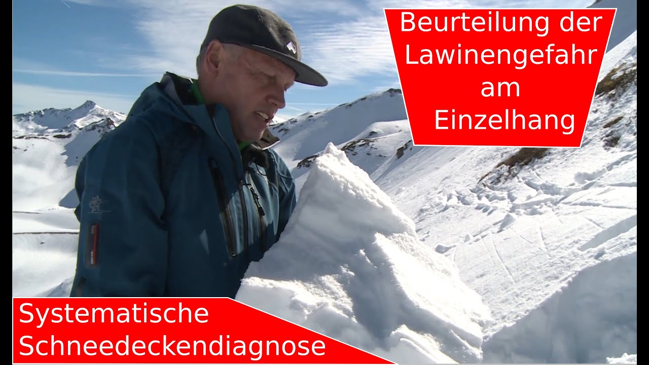 Systematische Schneedeckendiagnose zur Bewertung der Lawinengefahr