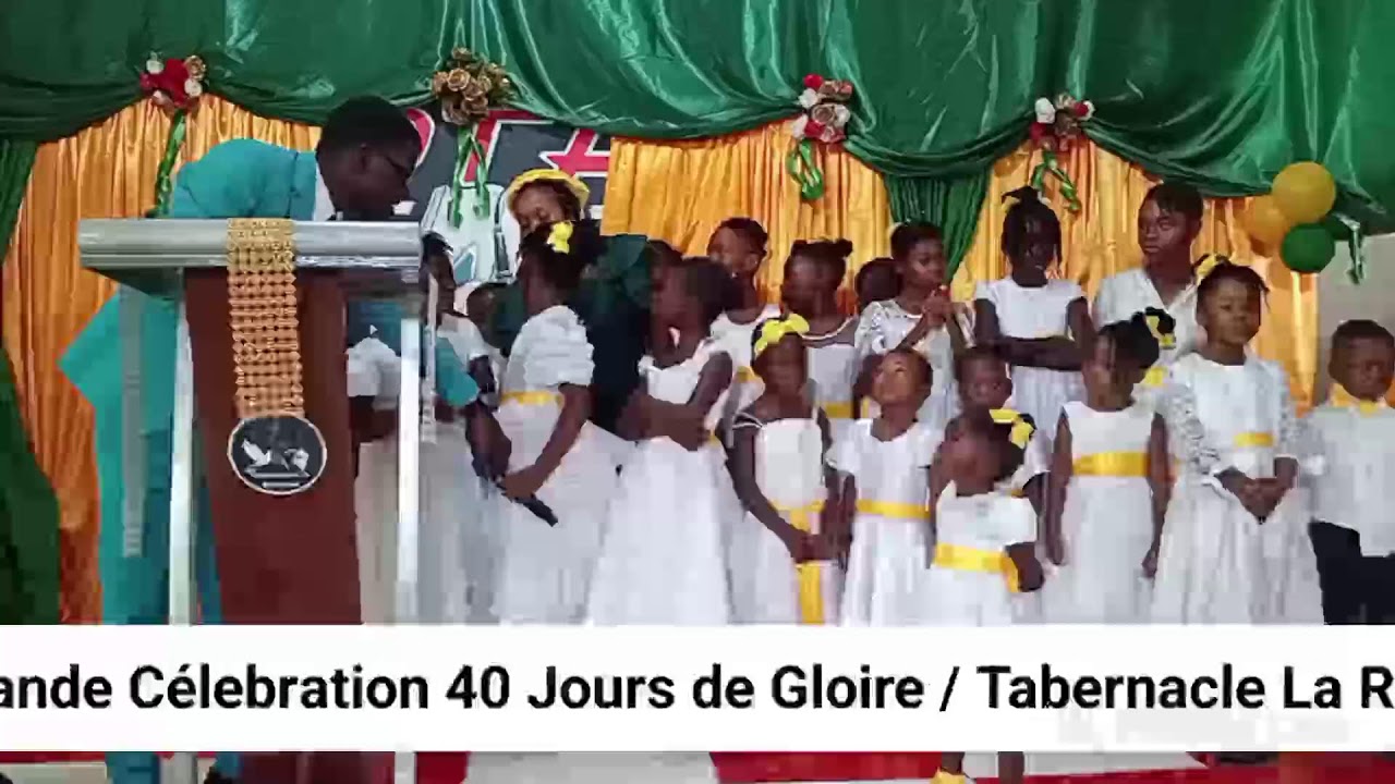 GRANDE CÉLÉBRATION 40 JOURS  DE GLOIRE / TABERNACLE LA REFORME / DIM 25 JANVIER 2026