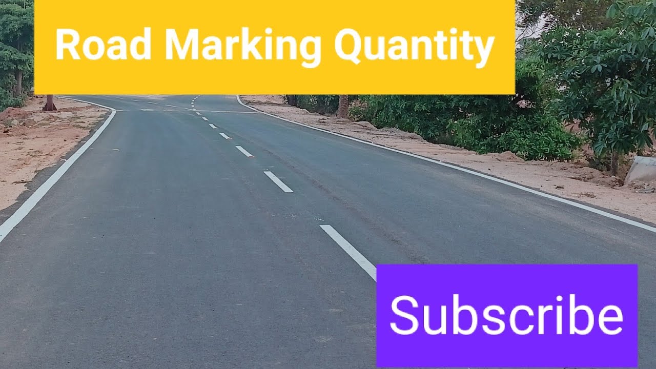 Road marking on flexible and rigid pavement. #roadmarking #thermoplastic #road #pavement